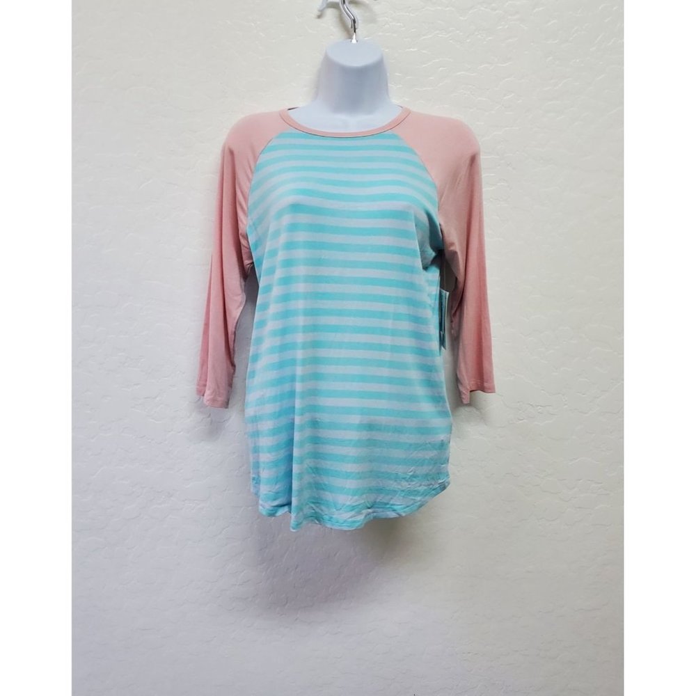 RANDY LuLaRoe Pastel Colors Stripped Size XS